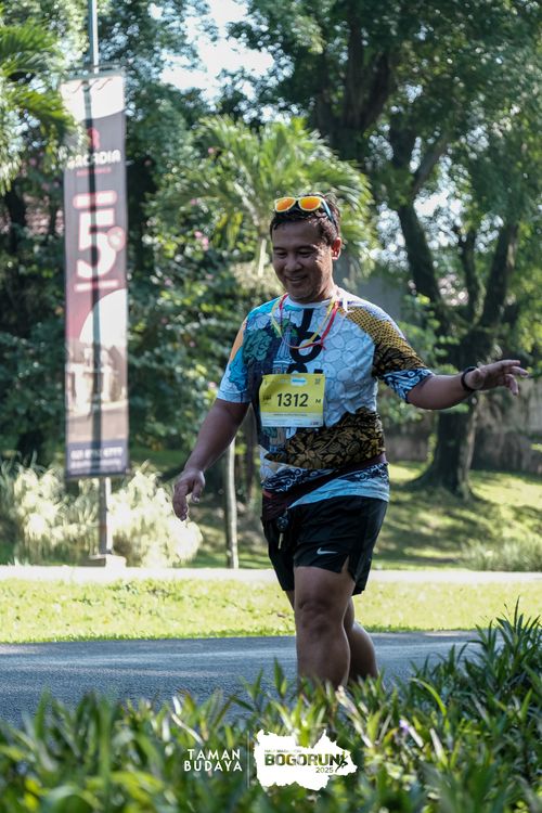 Race photo from Taman Budaya x BOGORUN 2025