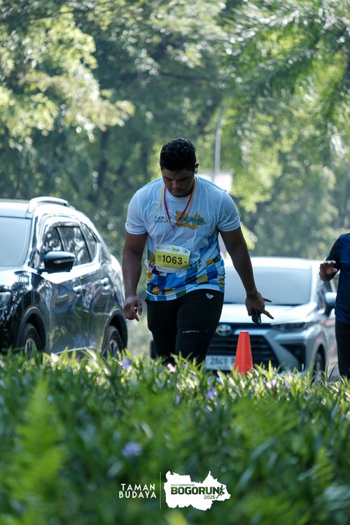 Race photo from Taman Budaya x BOGORUN 2025