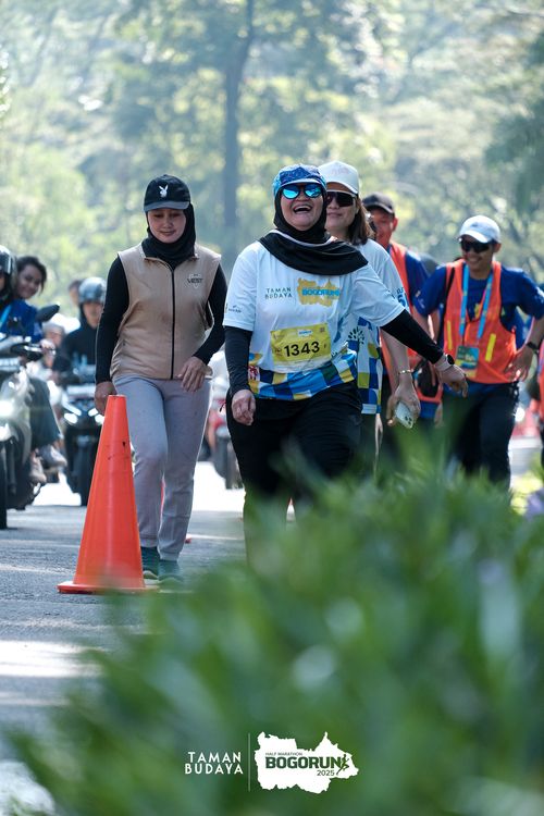 Race photo from Taman Budaya x BOGORUN 2025
