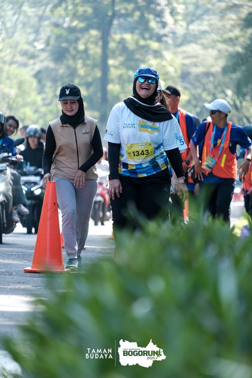 Race photo from Taman Budaya x BOGORUN 2025