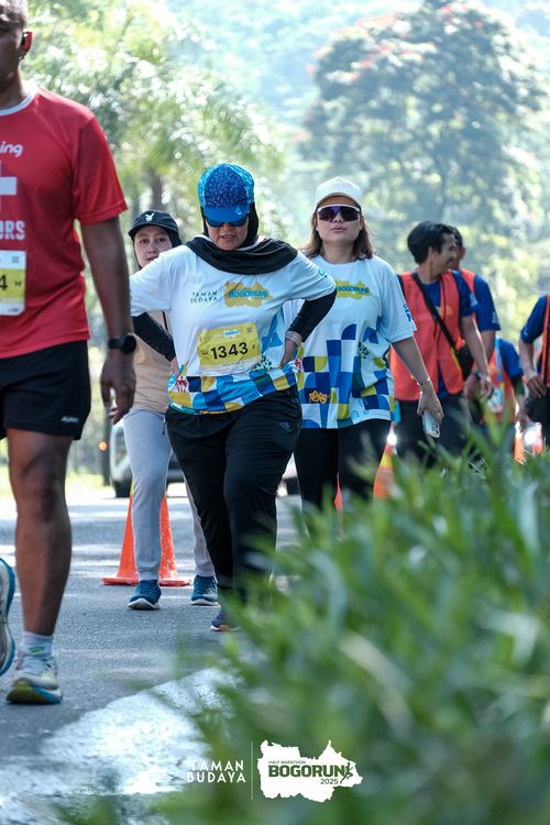 Race photo from Taman Budaya x BOGORUN 2025
