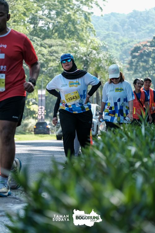 Race photo from Taman Budaya x BOGORUN 2025