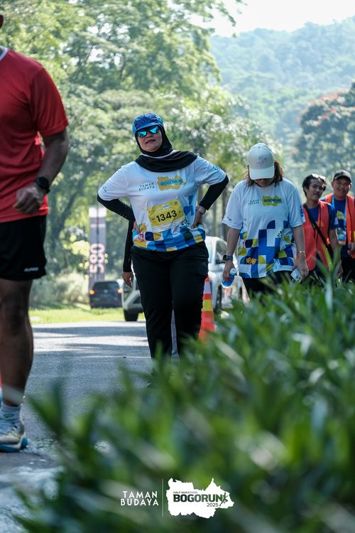 Race photo from Taman Budaya x BOGORUN 2025