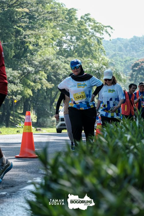 Race photo from Taman Budaya x BOGORUN 2025