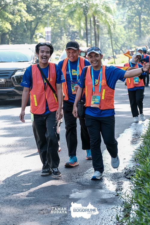 Race photo from Taman Budaya x BOGORUN 2025