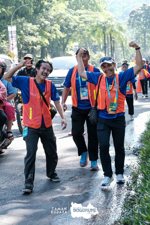 Race photo from Taman Budaya x BOGORUN 2025