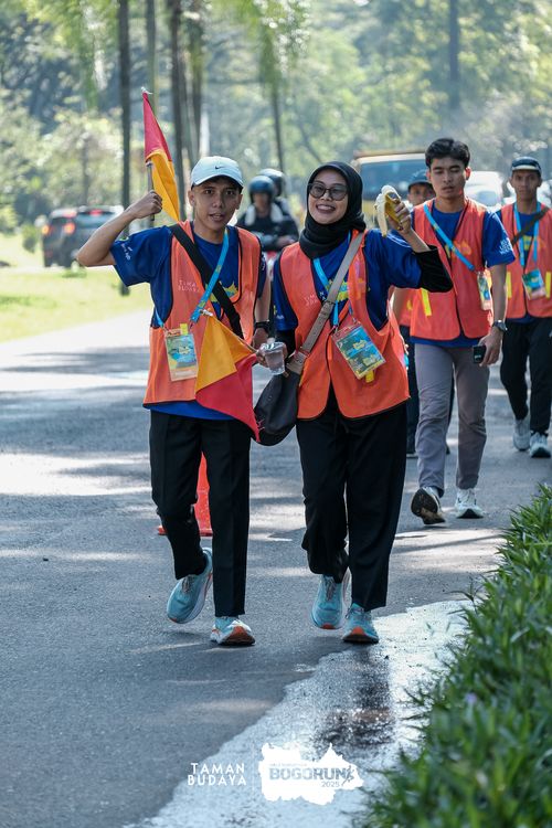 Race photo from Taman Budaya x BOGORUN 2025