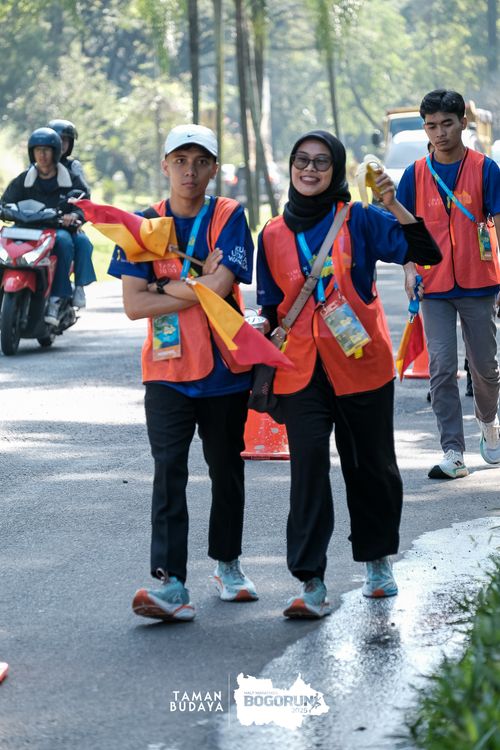 Race photo from Taman Budaya x BOGORUN 2025