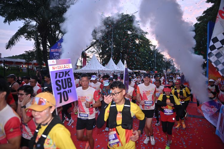 Race photo from NOTARACE 2025