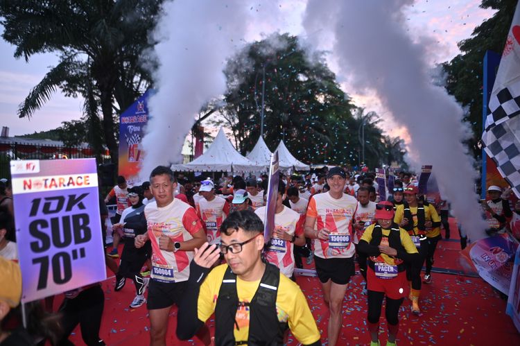 Race photo from NOTARACE 2025