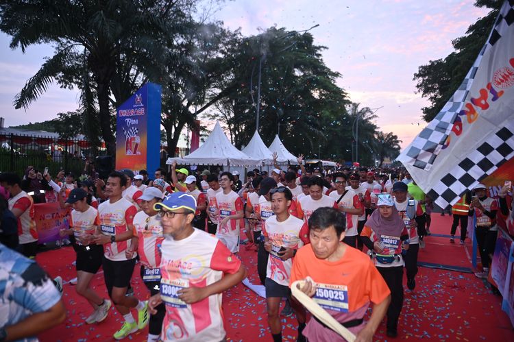 Race photo from NOTARACE 2025