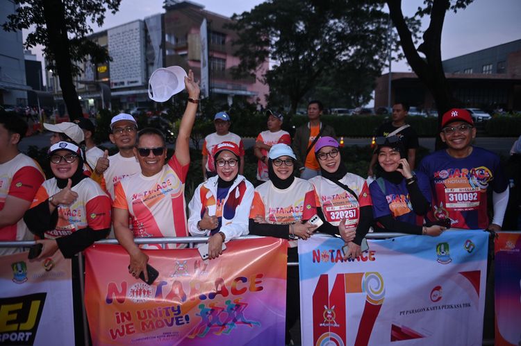 Race photo from NOTARACE 2025