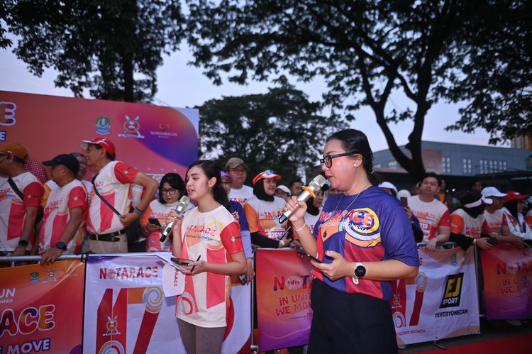 Race photo from NOTARACE 2025