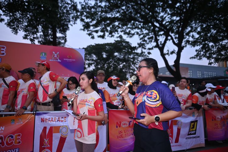 Race photo from NOTARACE 2025
