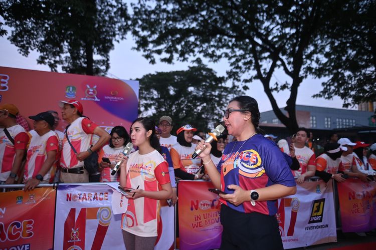 Race photo from NOTARACE 2025