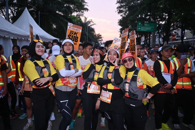 Race photo from NOTARACE 2025