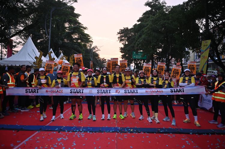Race photo from NOTARACE 2025