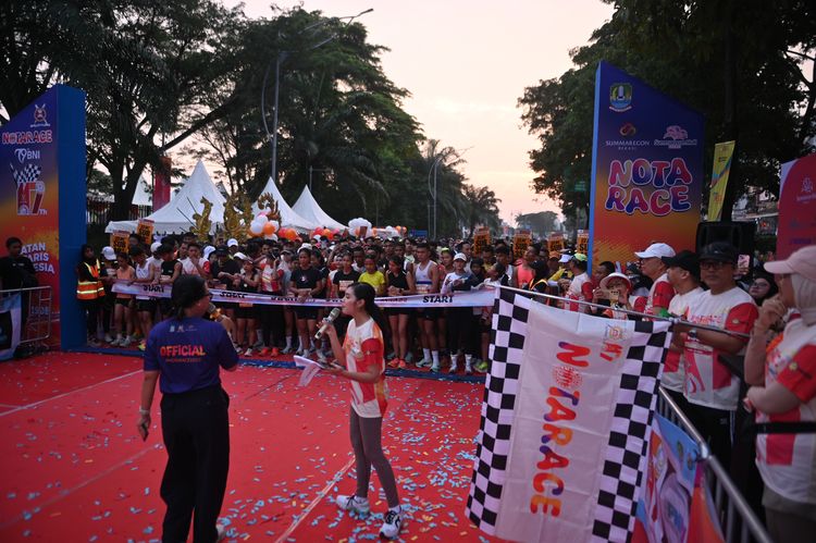 Race photo from NOTARACE 2025