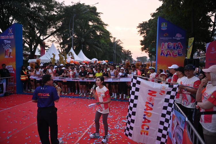 Race photo from NOTARACE 2025