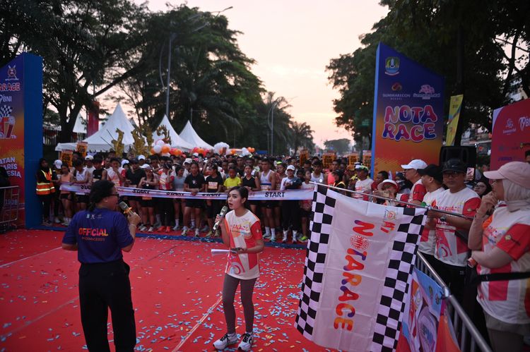 Race photo from NOTARACE 2025