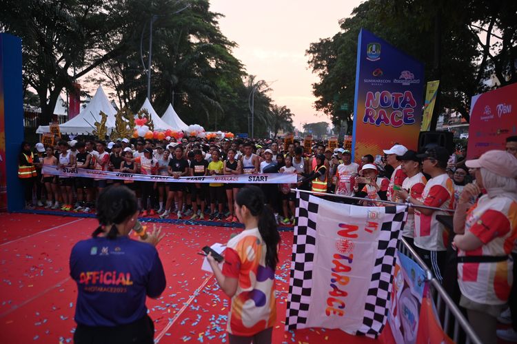 Race photo from NOTARACE 2025