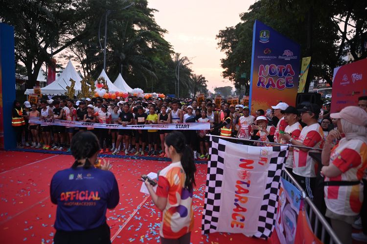 Race photo from NOTARACE 2025