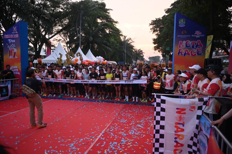 Race photo from NOTARACE 2025