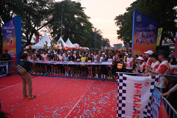 Race photo from NOTARACE 2025