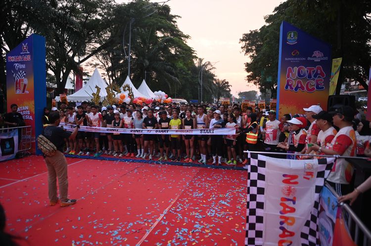 Race photo from NOTARACE 2025