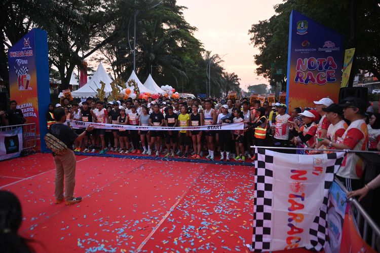 Race photo from NOTARACE 2025