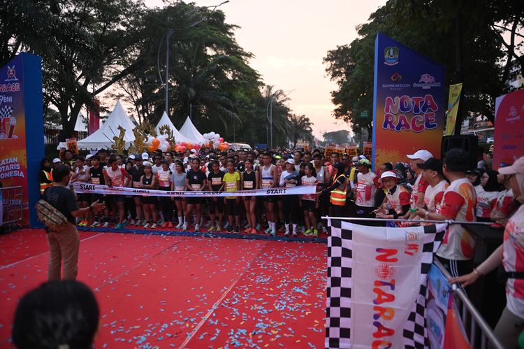Race photo from NOTARACE 2025