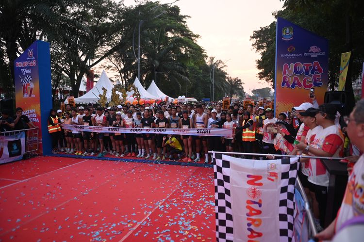 Race photo from NOTARACE 2025