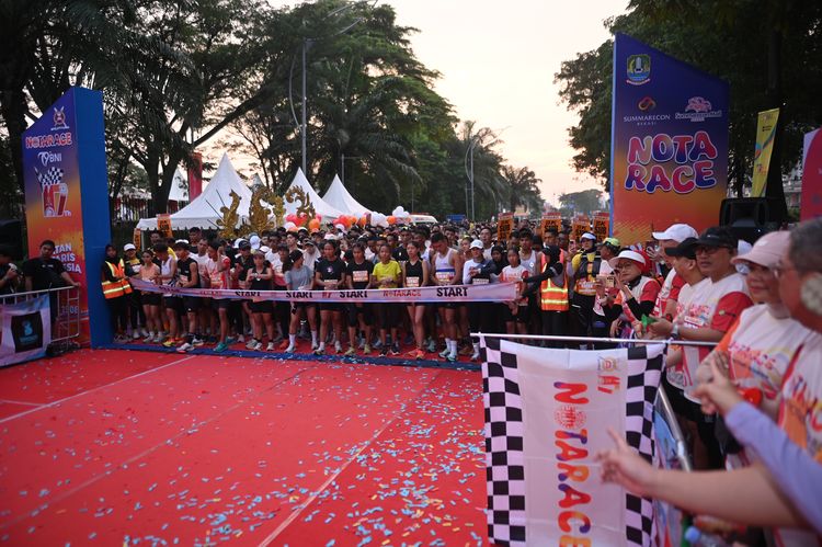 Race photo from NOTARACE 2025