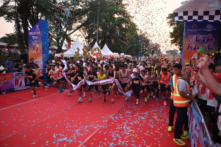 Race photo from NOTARACE 2025