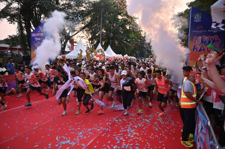Race photo from NOTARACE 2025