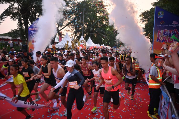 Race photo from NOTARACE 2025