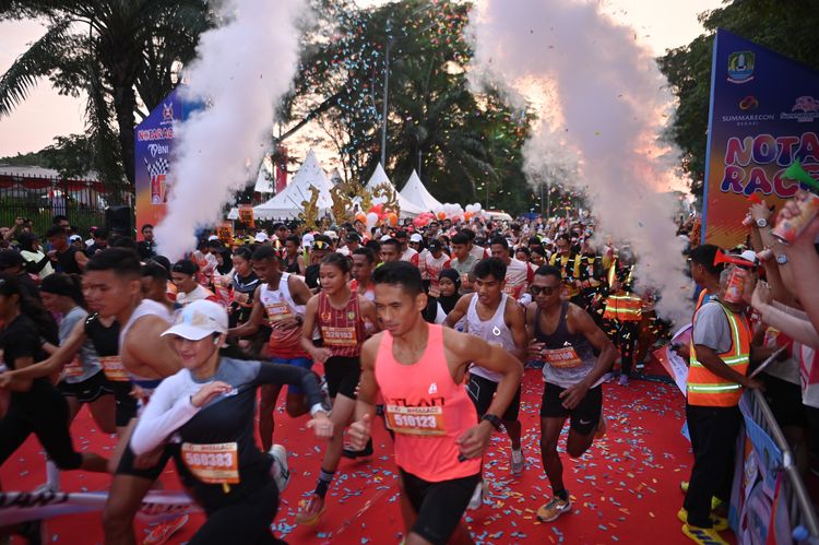 Race photo from NOTARACE 2025