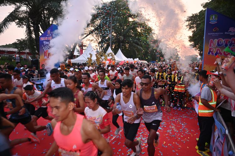 Race photo from NOTARACE 2025