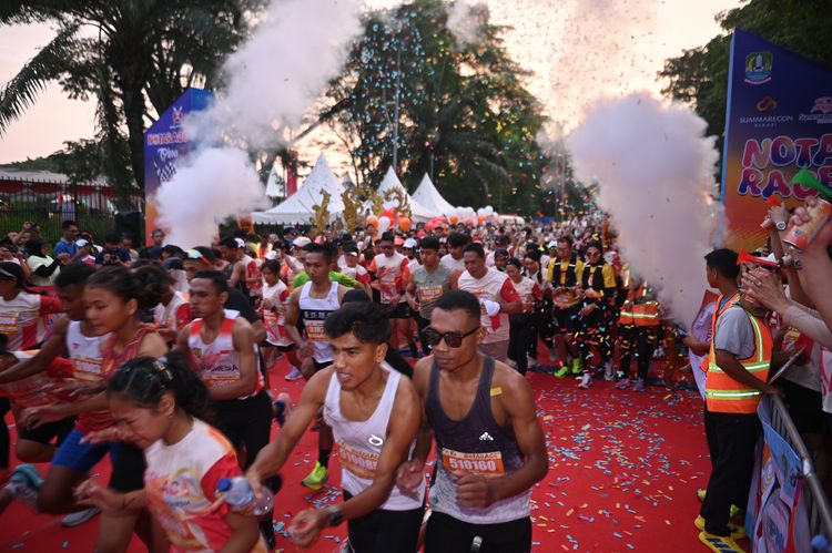 Race photo from NOTARACE 2025