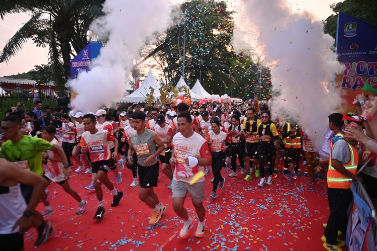 Race photo from NOTARACE 2025