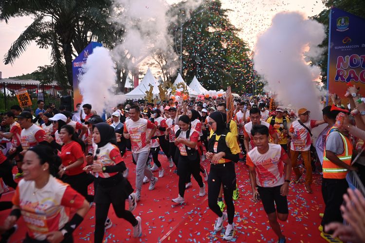 Race photo from NOTARACE 2025