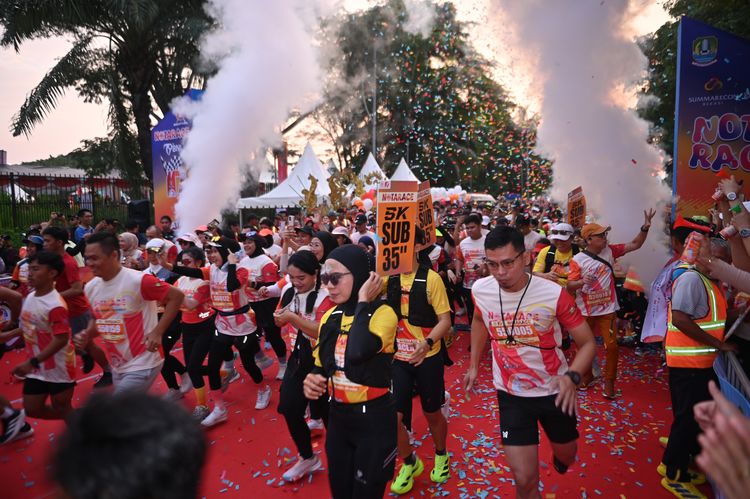 Race photo from NOTARACE 2025