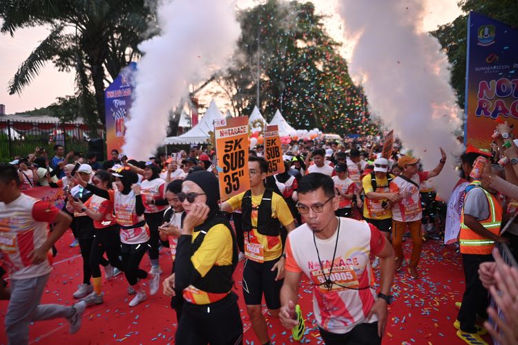 Race photo from NOTARACE 2025
