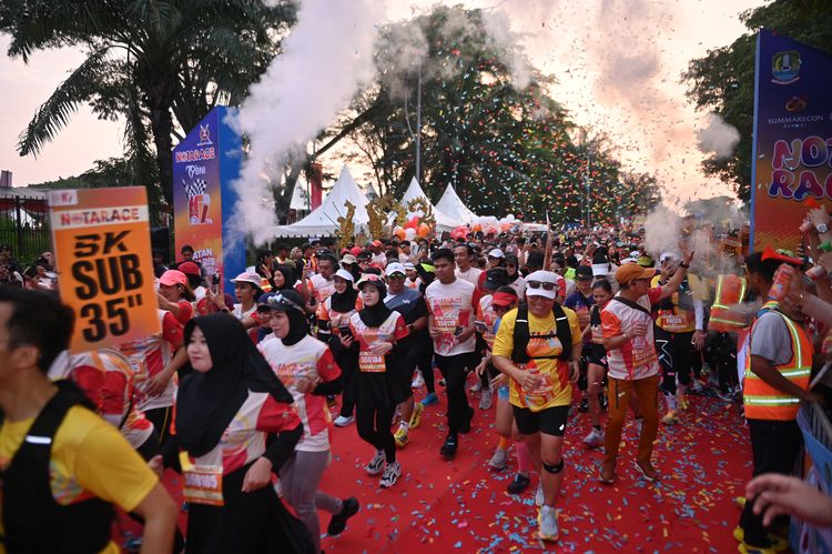 Race photo from NOTARACE 2025