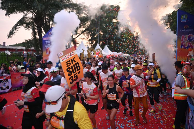 Race photo from NOTARACE 2025