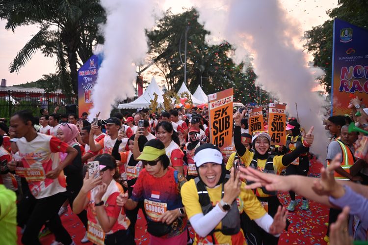 Race photo from NOTARACE 2025