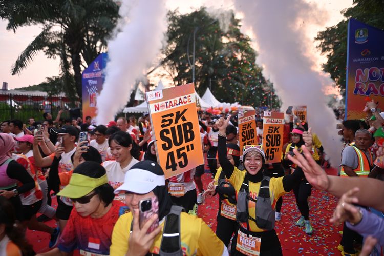 Race photo from NOTARACE 2025