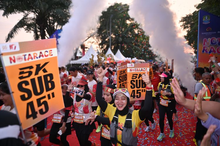 Race photo from NOTARACE 2025