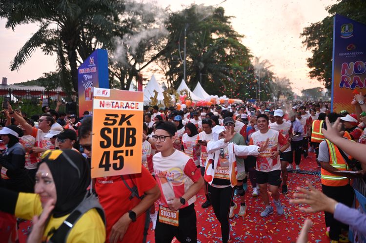 Race photo from NOTARACE 2025