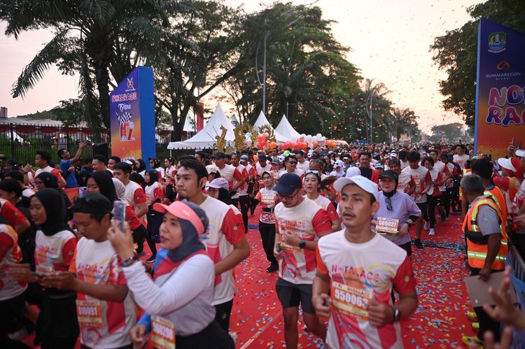 Race photo from NOTARACE 2025
